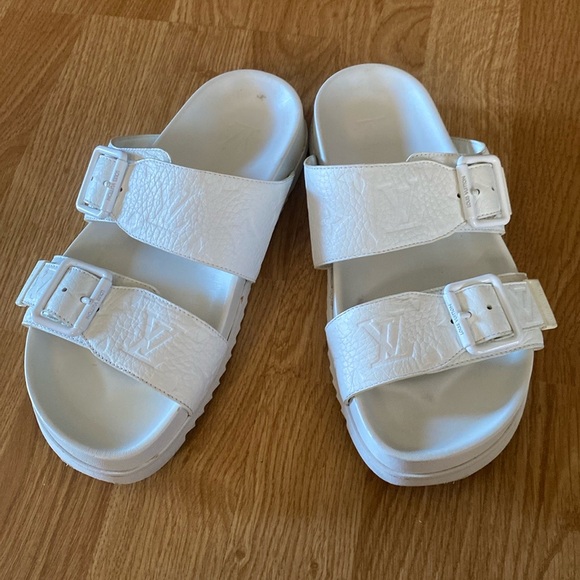 Louis Vuitton Mirabeau line slide sandals - Picture 3 of 17